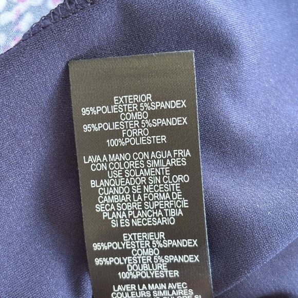 Jessica Howard Black and White A-Line Midi Dress - Picture 6 of 9